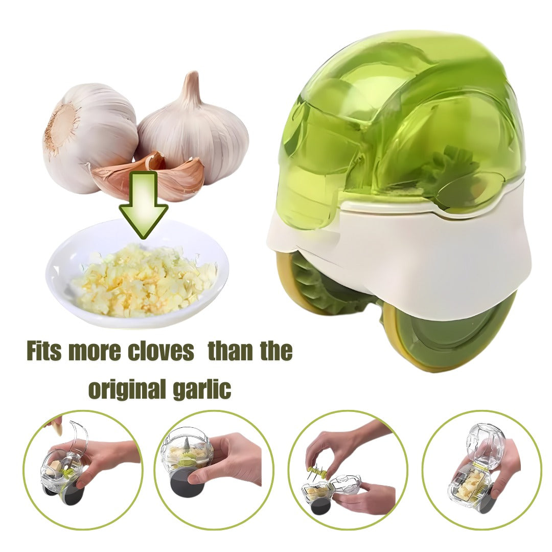 Garlic Chopper - Creative Kitchen Appliance Roller Chopper for Garlic & Vegetable